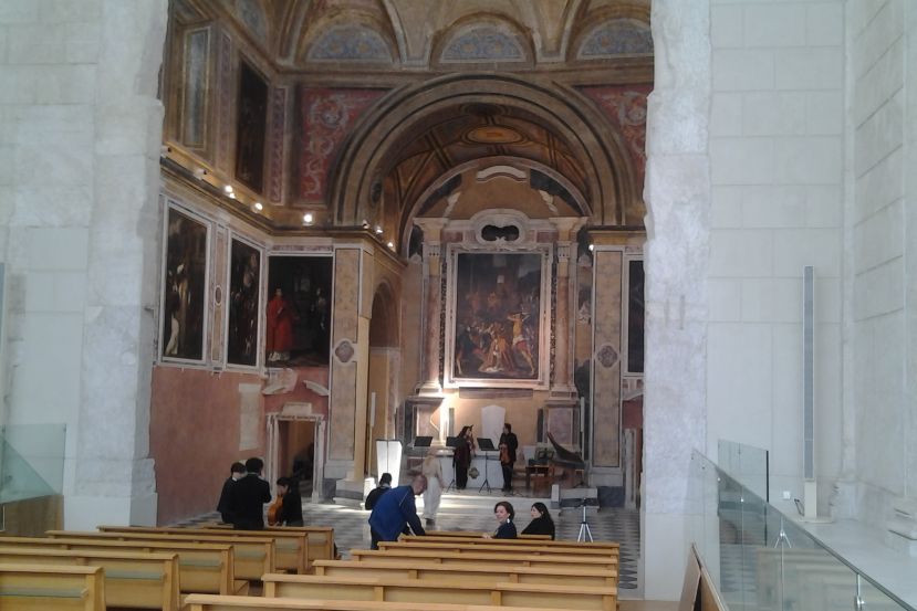Anteprima dell&#039;interno della Cattedrale San Paolo restaurata