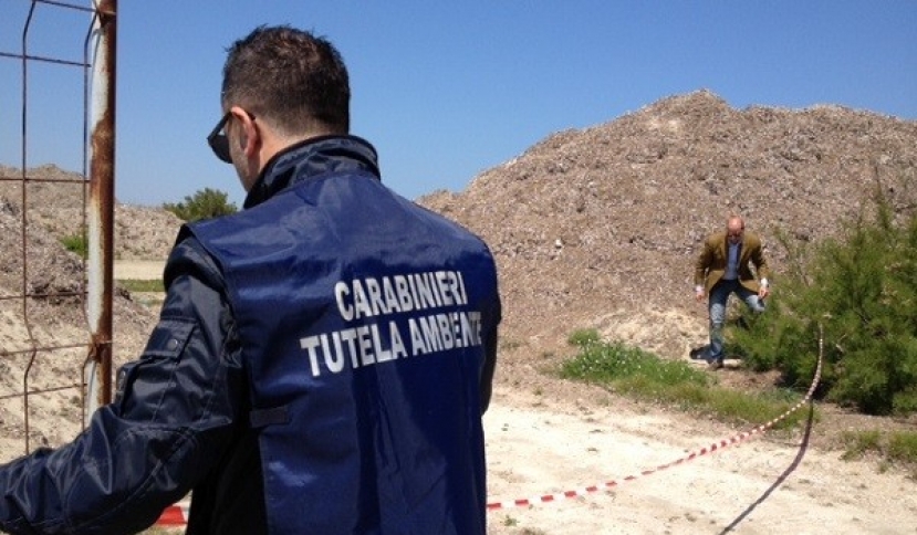 Roghi nella Terra dei fuochi: Carabinieri del Noe di Caserta denunciano 2 persone