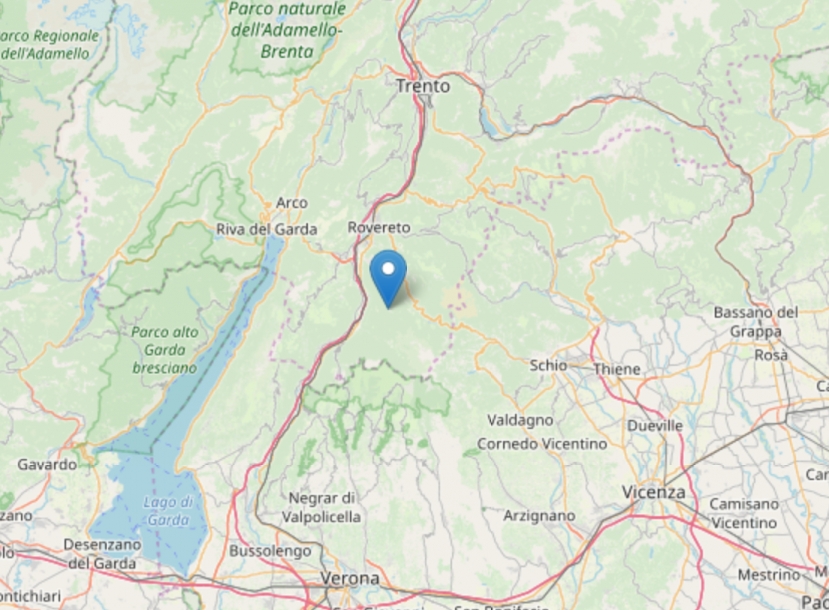 Scosse di terremoto in Basilicata e Trentino