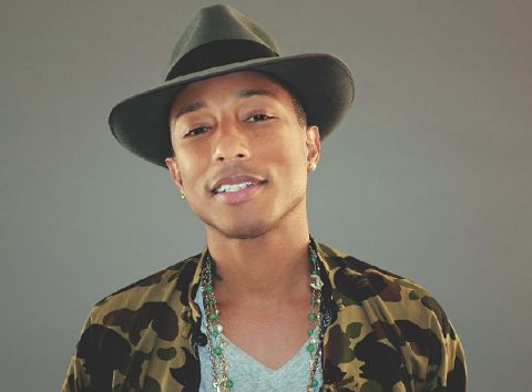 Pharrell Williams il nuovo singolo “Come Get It Bae” da domani venerdì in radio