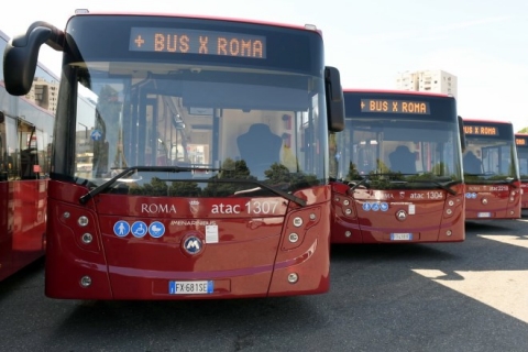 Roma: entrano in servizio 328 nuovi bus sulle linee Aeoporto fiumicino, Ostia Lido, Infernetto e Castel Fusano