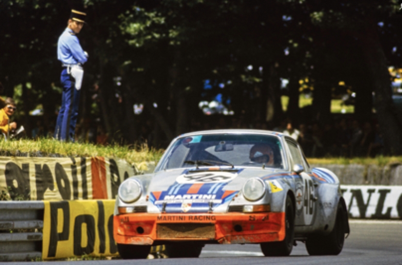 Motori: al festival della velocità di Goodwood esposta la vittoriosa Porsche RSR Martini per l’asta di Bonhams