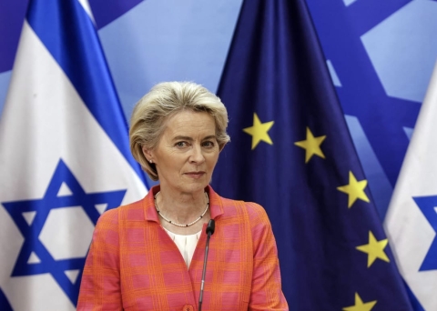 Israele: incontro dei vertici Ue con la leadership del paese della Stella di David per esprimere solidarietà