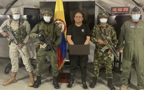 Narcotraffico: arrestato Dario Antonio Usuga, il boss del clan del Golfo in Colombia