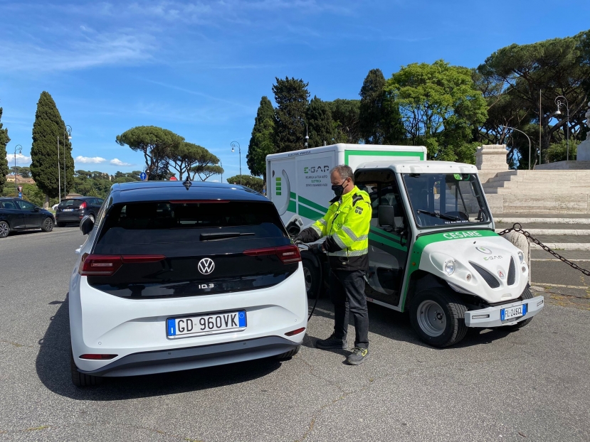 Roma: cresce la mobilità elettrica capitolina con l’accordo E-Gap e Carpoint (Ford-Volkswagen)