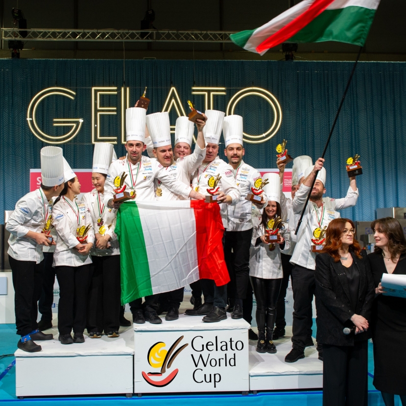 Gelato World Cup: l&#039;Italia vince il mondiale a Rimini davanti a Corea del Sud ed Ungheria