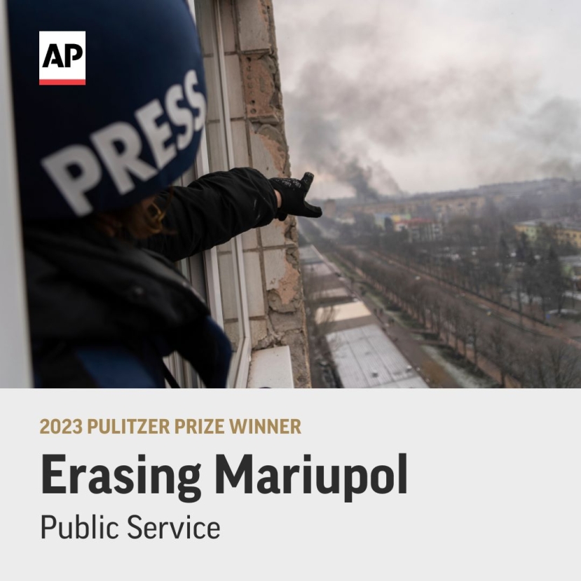 Premio Pulitzer: l’Associates Press vince il riconoscimento giornalistico per i reportage su Mariupol