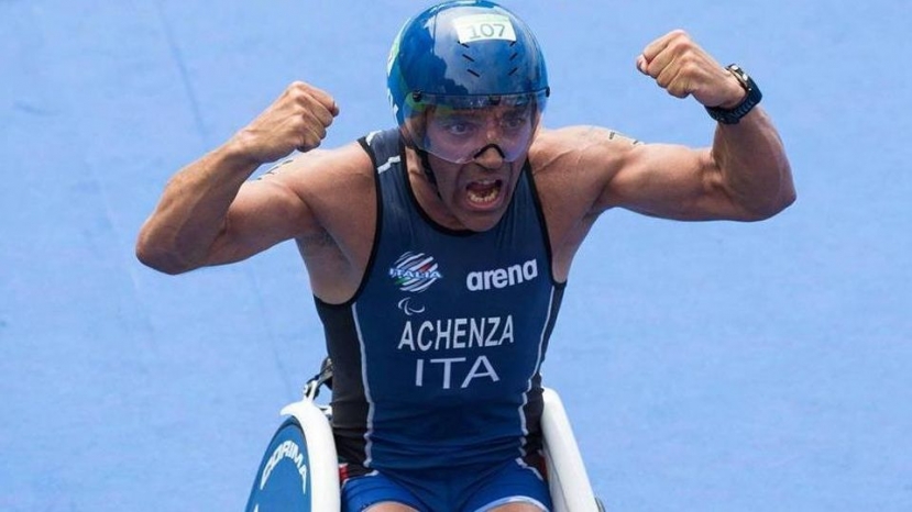 Gioghi Paralimpici: il medagliere sale a 19 con il bronzo nel Triathlon di Giovanni Achenza (50)