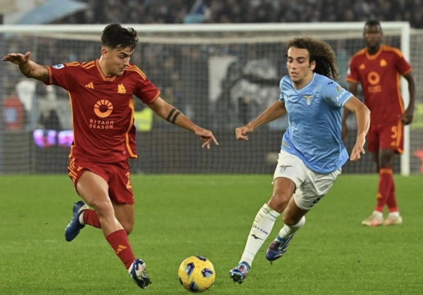 Serie A: la Roma vince il derby con la Lazio 1-0