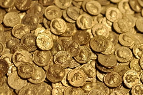 Archeologia: scoperto in Germania uno scrigno di monete di epoca romana nella città di Augsburg