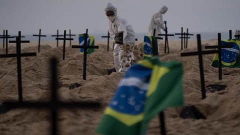 Brasile: i carioca superano la soglia dei 142 mila morti per la pandemia. Nelle ultime 24 ore oltre 13 mila positivi ricoverati