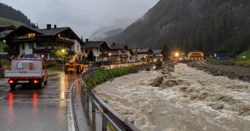 Alto Adige: allerta meteo per le esondazioni dei fiumi Isarco, Rienza e Aurino