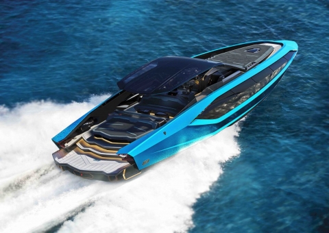 Nasce il motor yacht ispirato alla Lamborghini Sian. E' un progetto di Tecnomar che prenderà il largo nel 2021