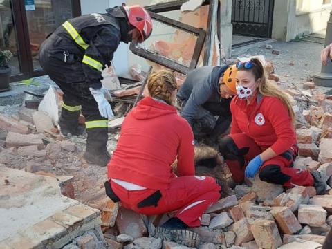 Croazia: il sisma di magnitudo 6.4 ha completamente distrutta Petrinje. Aiuti dall'Ue