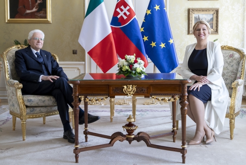 Viaggio nell&#039;Est di Mattarella: in Slovacchia la sintonia con la presidente Čaputová