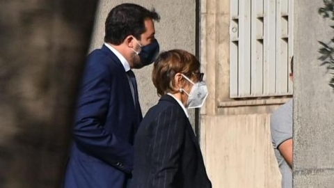 Nave Gregoretti: Salvini è a Catania per l'udienza preliminare che lo vede imputato per sequestro di migranti