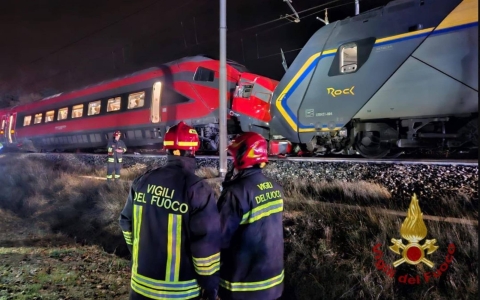 Ferrovie: ripresa la circolazione dei treni AV dopo l’urto a Faenza tra un Frecciarossa e regionale