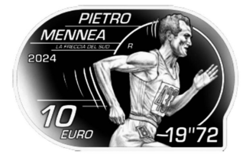 Numismatica: gli Europei Atletica 2024 di Roma sulla moneta da 10 euro con Pietro Mennea