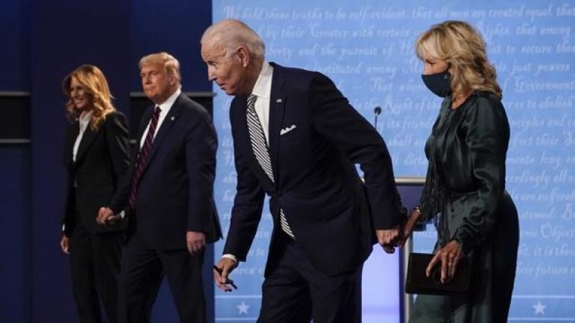 Elezioni Usa: Biden batte Trump nella sfida Tv dai toni accesi ma crollano gli ascolti a -35%
