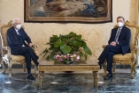 Mario Draghi a colloquio con il Presidente Mattarella per l’ipotesi di governo istituzionale