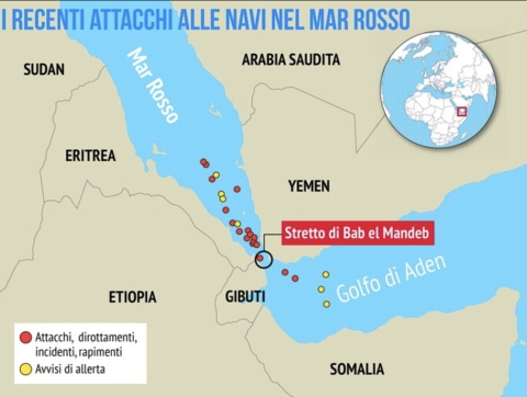 Mar Rosso: le intenzioni di Biden per una task-force anti Houthi per impedire gli attacchi ai cargo