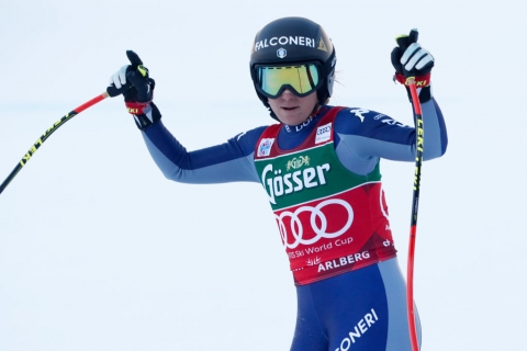 Sci: Sofia Goggia vince la gara di discesa libera sulla pista di St.Anton in Tirolo. E' al 3° posto in classifica alla Coppa del Mondo