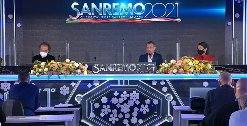 Sanremo 2021 Irama in gara, nota al regolamento previo acquisizione pareri artisti e etichette discografiche