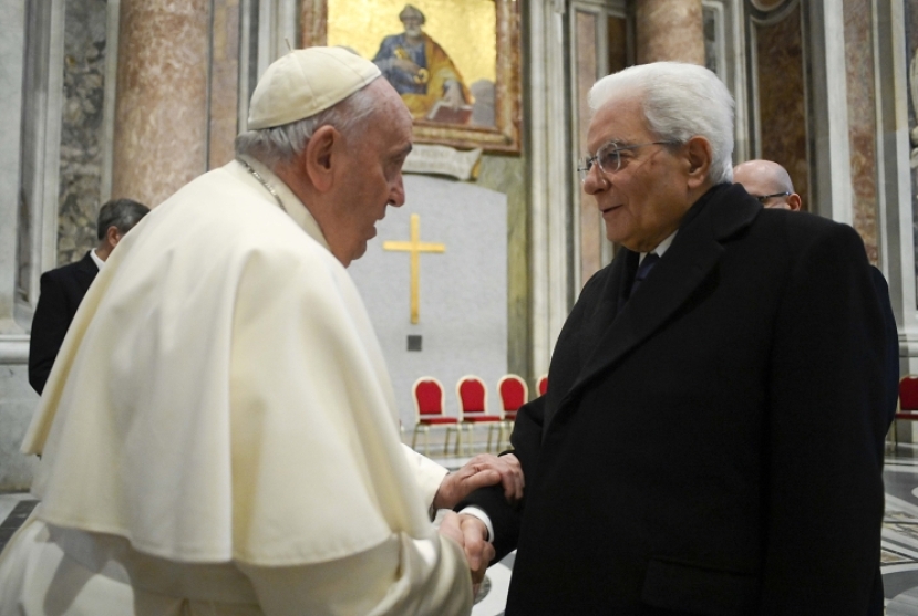 Decennale Papa Francesco: l’augurio del Capo dello Stato al Pontefice: “Strada maestra di Pace”