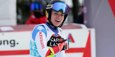 Cortina: nello Slalom Gigante femminile è oro per Lara Gut-Beharami. Bassino chiude al 13° posto