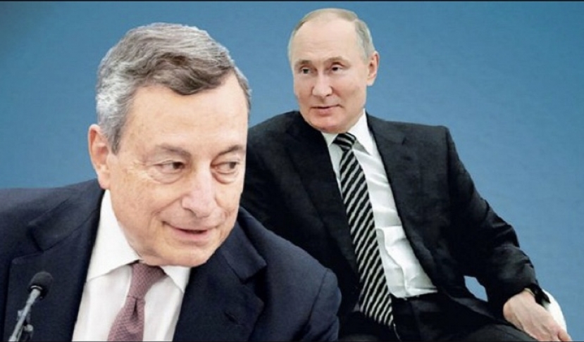 Energia: Gas e descalation confine Ucraina nella telefonata tra Draghi e Vladimir Putin
