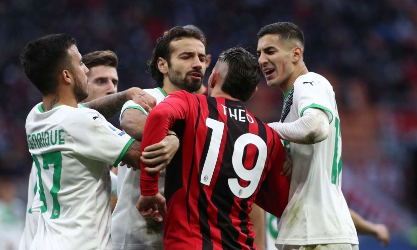 Serie A: il tonfo del Milan al Meazza contro il Sassuolo (2-5)