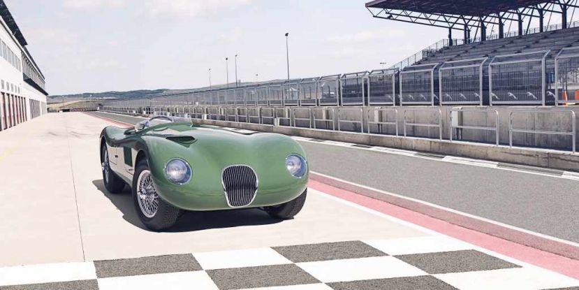 Jaguar C-Type Continuation celebra i 70 anni della vettura protagonista del circuito di Le Mans