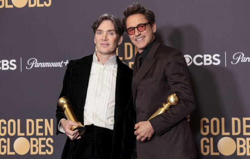 Golden Globe: Oppenheimer di Chistopher Nolan vince la statuetta come miglior film e regia