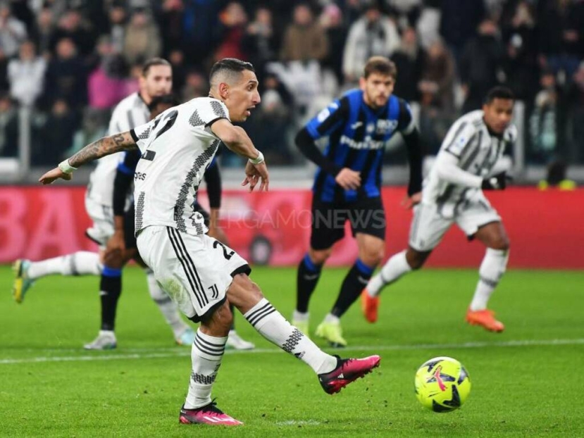 Serie A: la Juventus in campo dimentica la penalità della Figc e pareggia con una vivace Atalanta