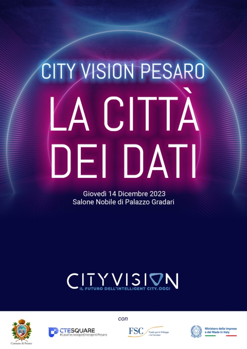 City Vision Pesaro: il 14 dicembre P.A. Università e aziende hi-tech incontrano studenti per le future competenze tecnologiche