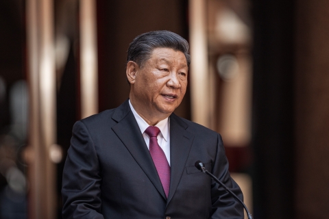 Vertice Apec, Xi Jinping accolto a San Francisco con cartelli: “Hong Kong Libera”