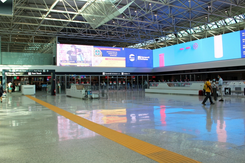 Aeroporti di Roma: riapre oggi 6 agosto l&#039;area check-in del Terminal 1