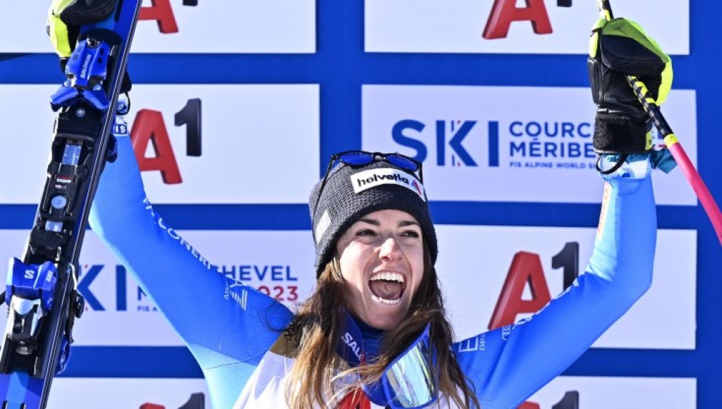 Super G: è oro per Marta Bassino ai mondiali di sci di Meribel in Francia