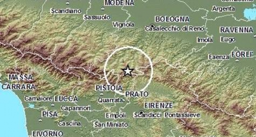 Terremoto sull&#039;Appennino Tosco-Emiliano, scossa 4.1