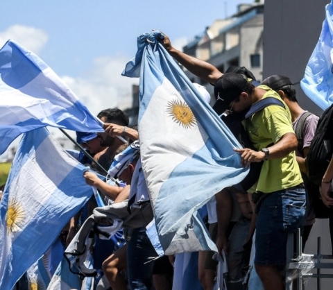 Buenos Aires: ora è festa nazionale con l’arrivo dei Campioni del Mondo argentini