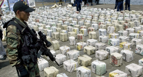 Colombia: duro colpo al narcotraffico con il sequestro della polizia di una partita di cocaina per un valore di 265 mln di dollari