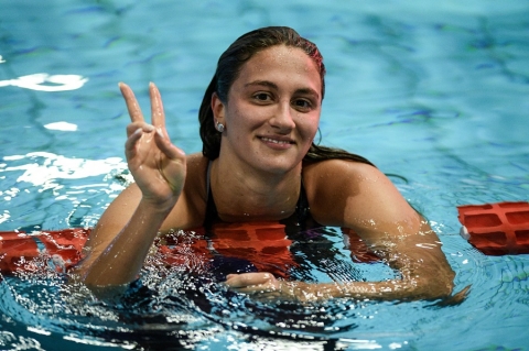Simona Quadarella star degli Europei di Budapest tenta il tris nei 400 dopo il doppio podio negli 800 e 1500