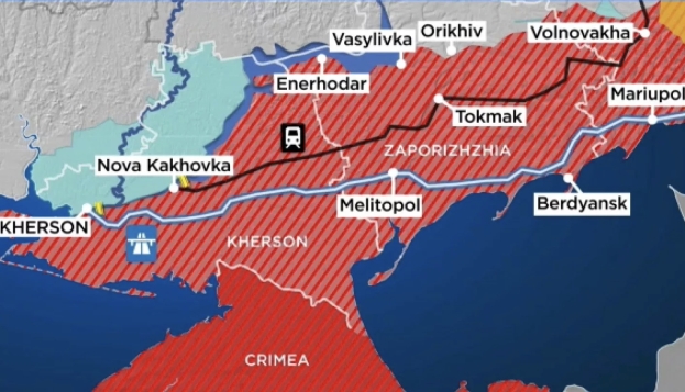 Ucraina, persi 500 km di territorio dall’invasione russa secondo il rapporto Institute for Study War