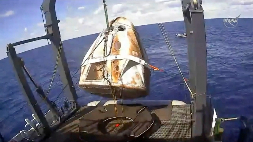 SpaceX ha fatto rientro a Terra con i 4 astronauti della NASA. Si prepara la nuova missione