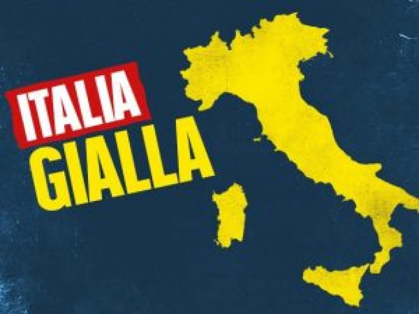 Indice Rt: da lunedì prossimo 15 regioni passano in giallo. In bilico la Puglia e Sardegna resta rossa