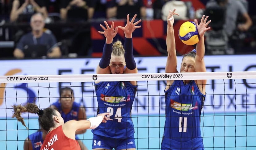 Europei Volley: l’Italia femminile cede alla Turchia (3-2). Ora la finalina con Serbia o Olanda