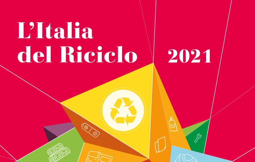 Rapporto &quot;L&#039;Italia del Riciclo 2021&quot;:  tasso record per i rifiuti da imballaggio al 73%