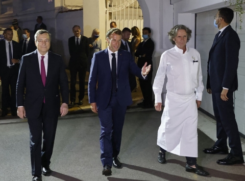 Macron e Draghi protagonisti del nuovo asse italo-francese con la complicità di Gérald Passedat