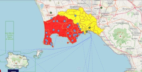 Mappa evacuazione del Piano Nazionale della Protezione Civile: dalle aree d’attesa a quelle d’incontro