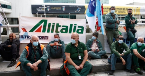 Alitalia (Sindacati): richiesta cassa integrazione sino al 2025 per i dipendenti che non entrano in ITA